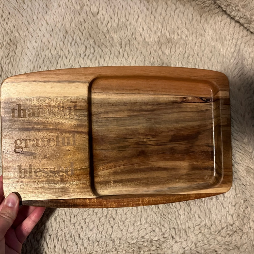 Pampered Chef Cheese Board *thankful grateful blessed*